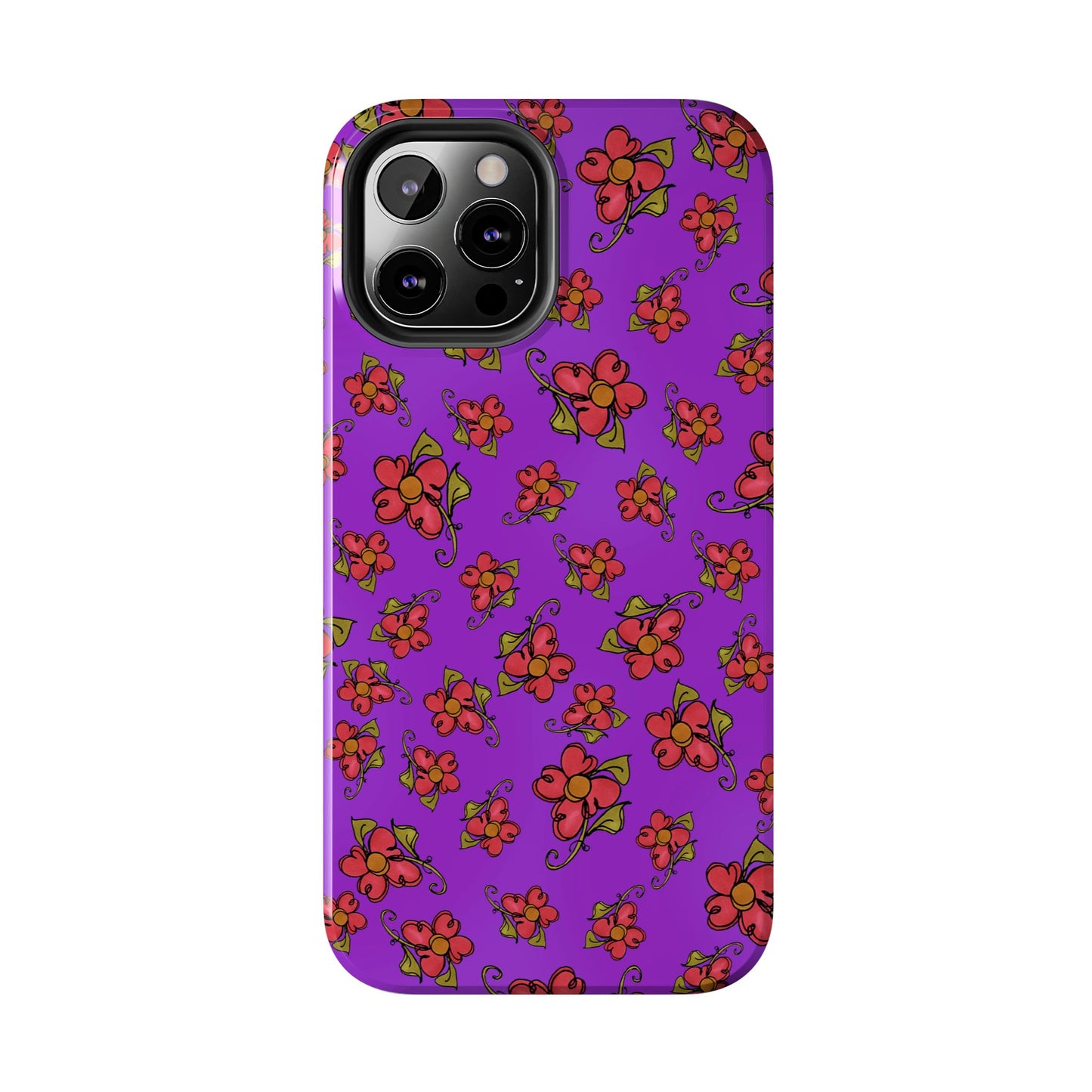 Daisy Caper Purple Phone Case