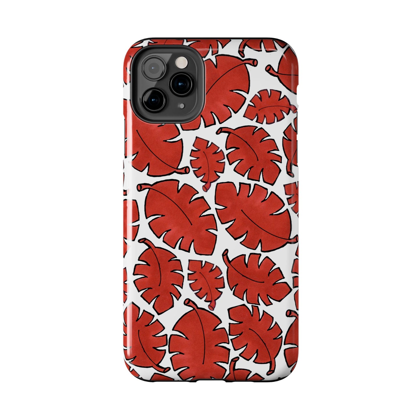 Red Bananas White Phone Case