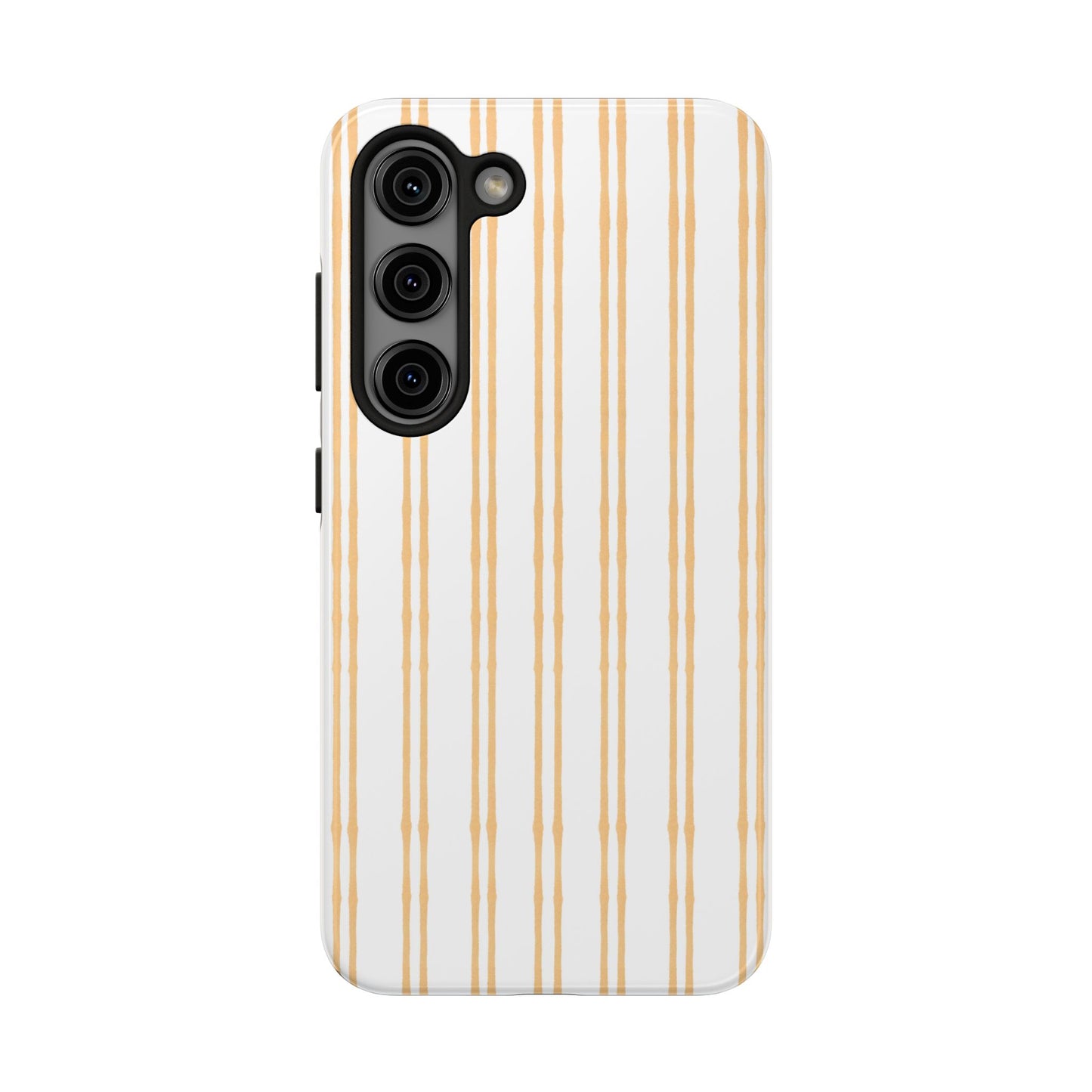 Double Stripe Yellow Phone Case