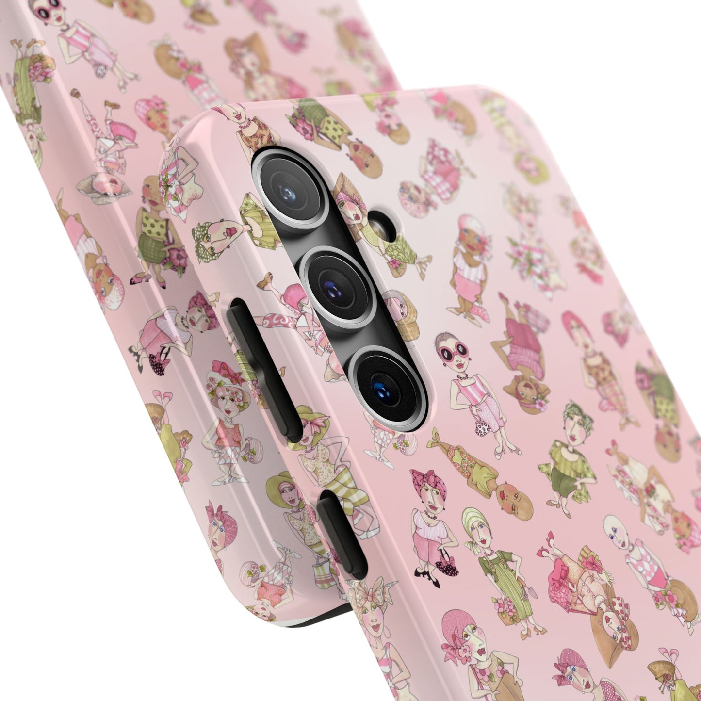 Tossed Ladies Pink Phone Case