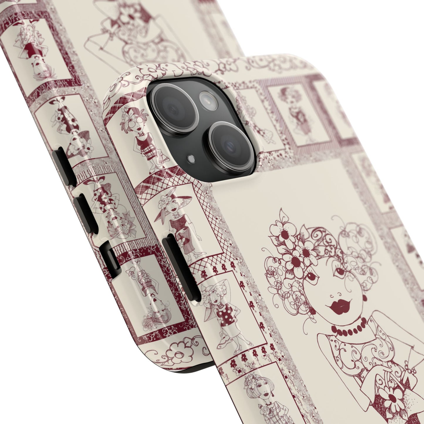Redheads Portrait Phone Case