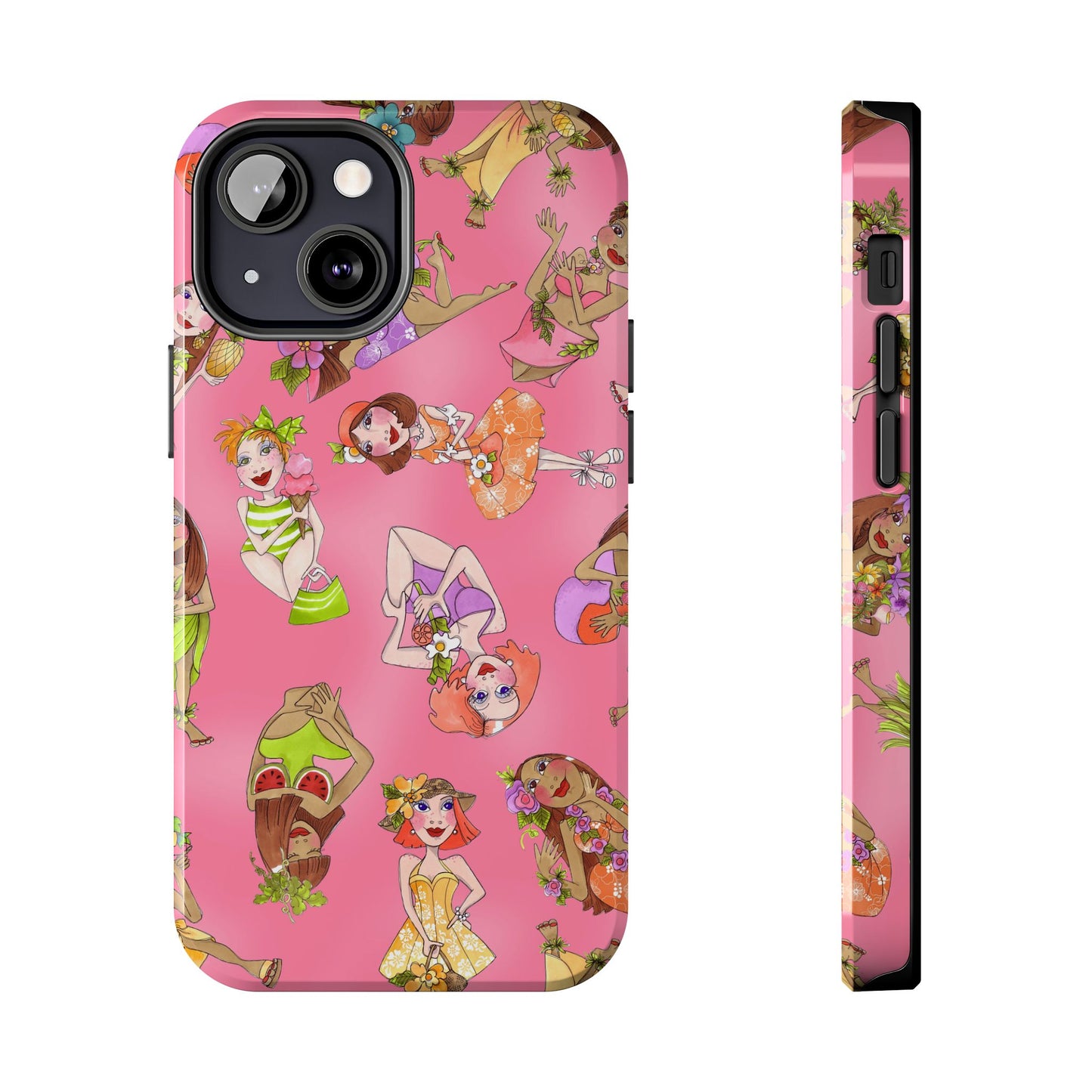 Island Toss Pink Phone Case