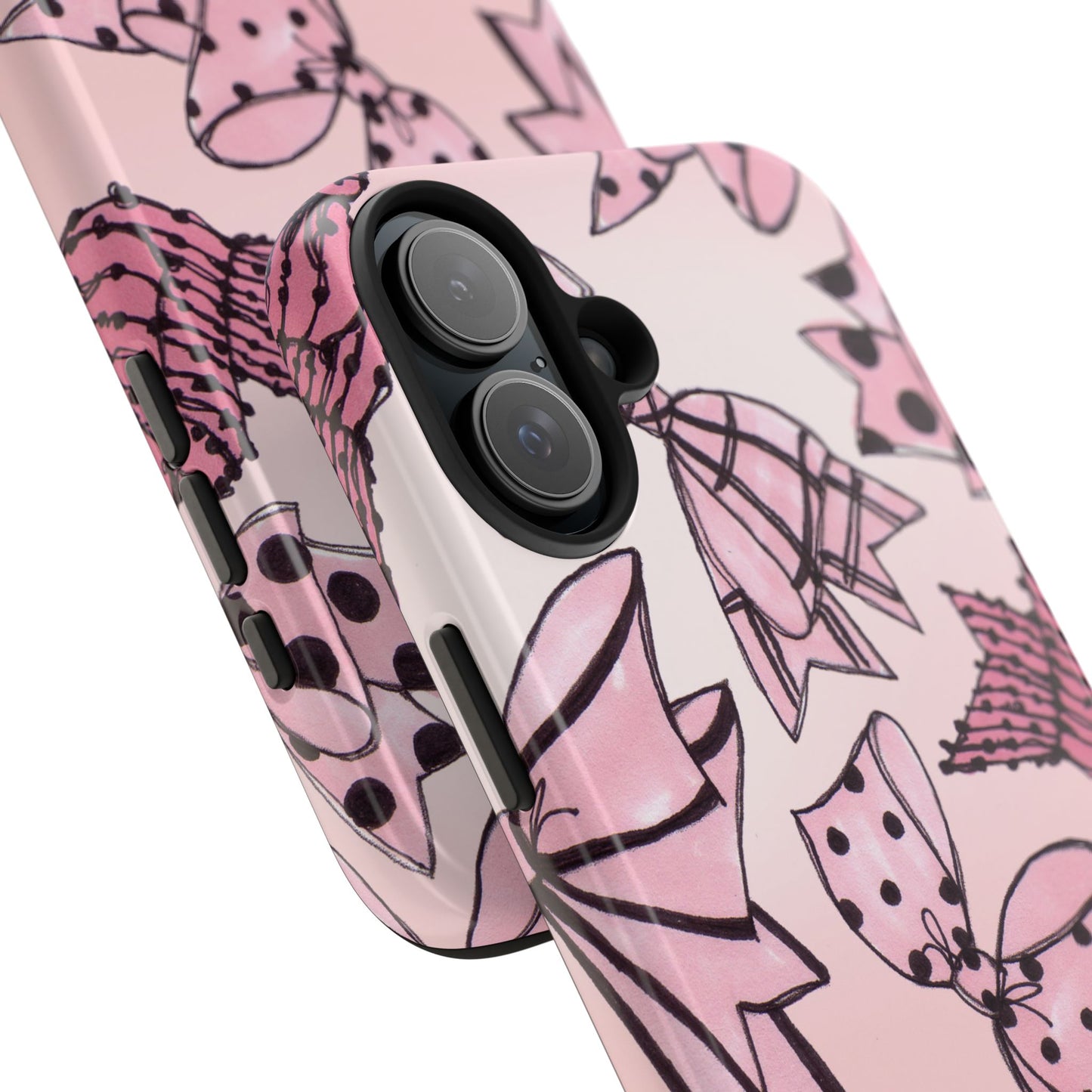 Cat Bows Pink Phone Case