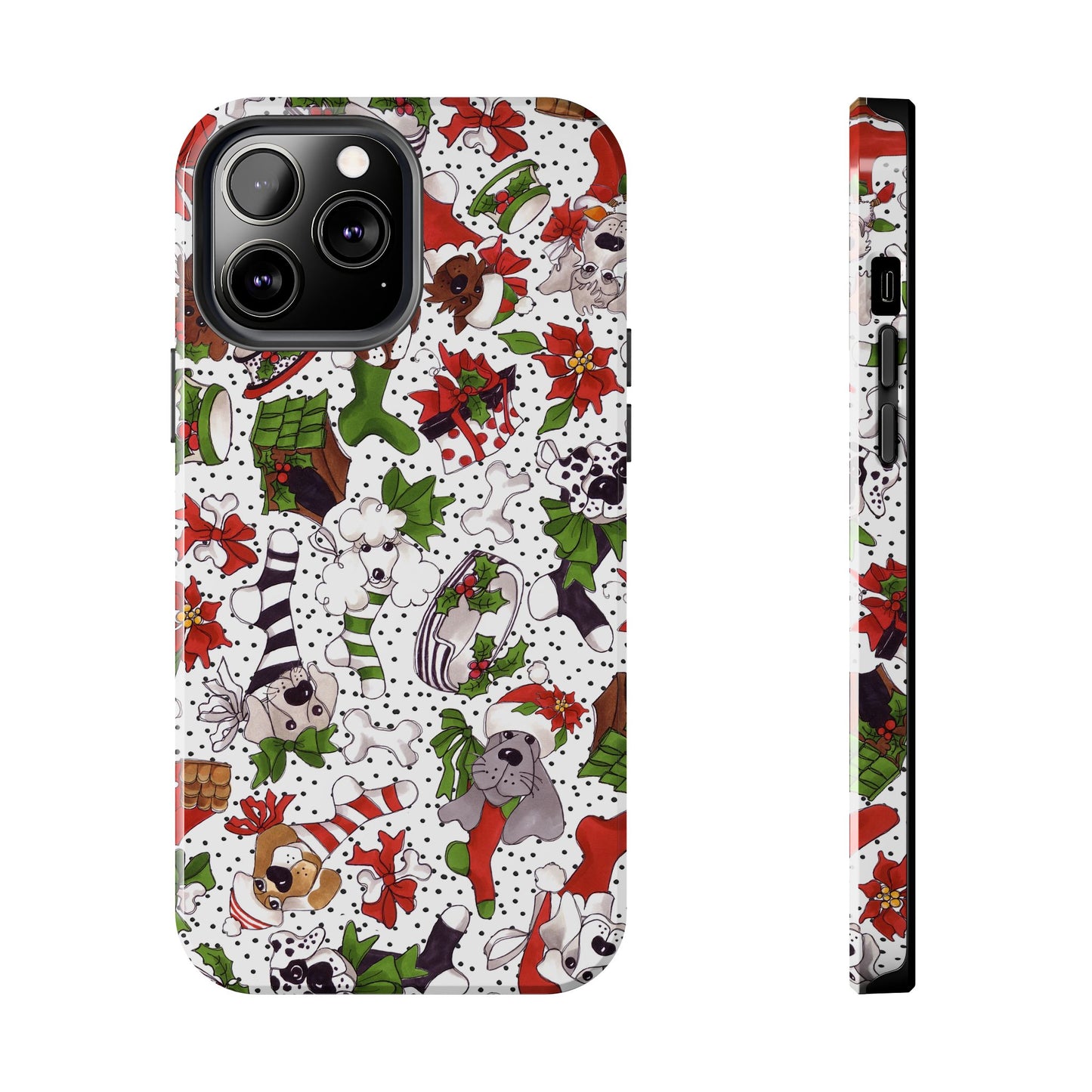 Holiday Fun Toss White Phone Case