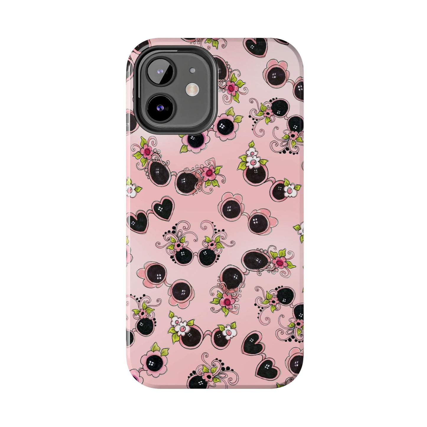 Tossed Shades Pink Phone Case