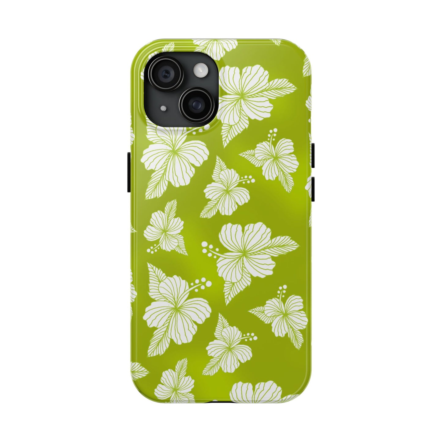 Hibiscus Green Phone Case