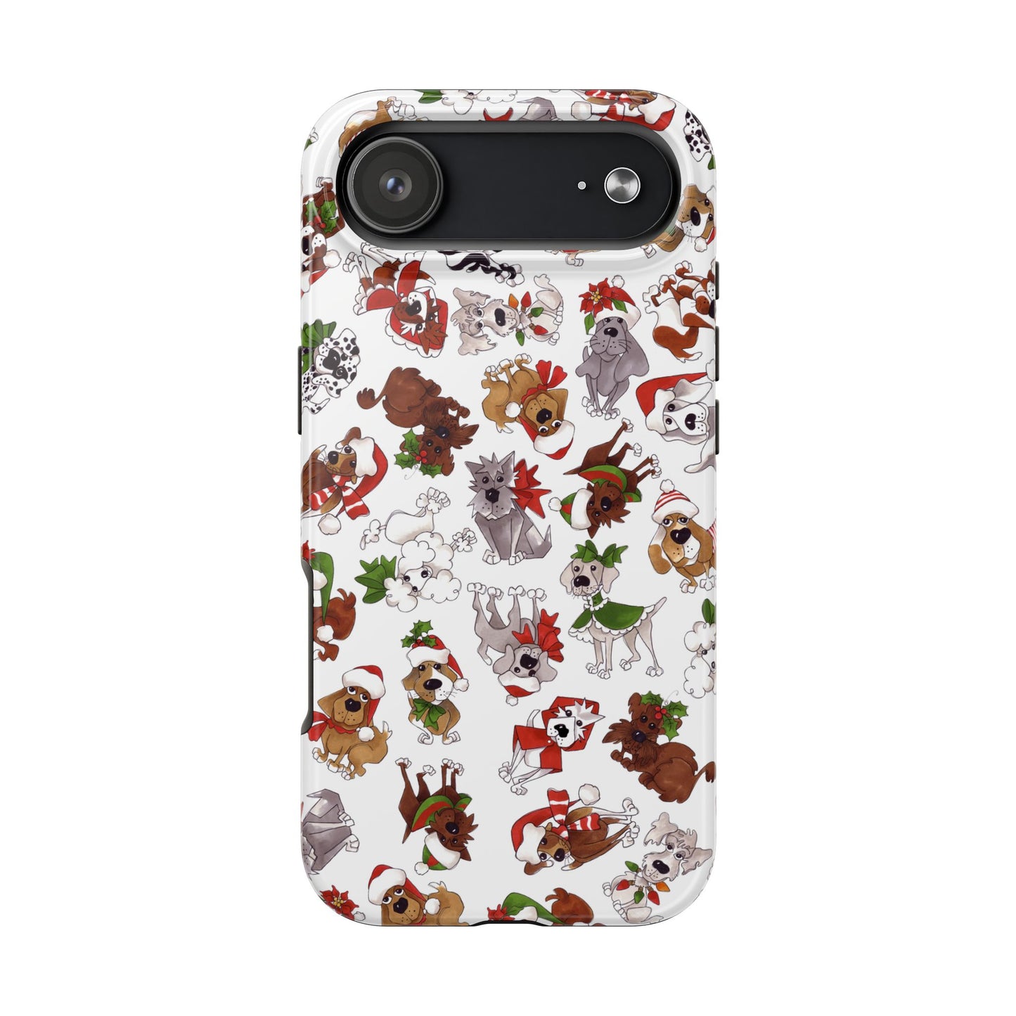 Doggie Toss White Phone Case
