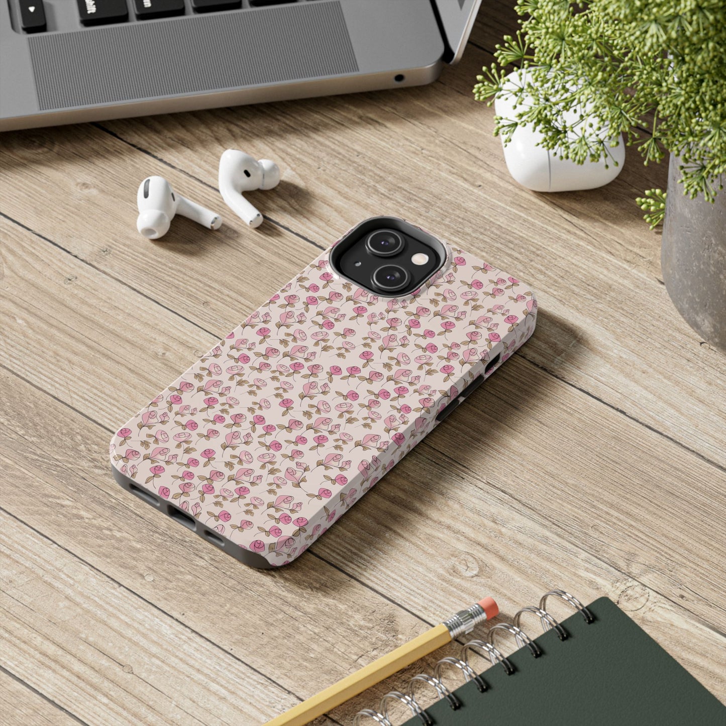 Little Bitty Roses Pink Phone Case