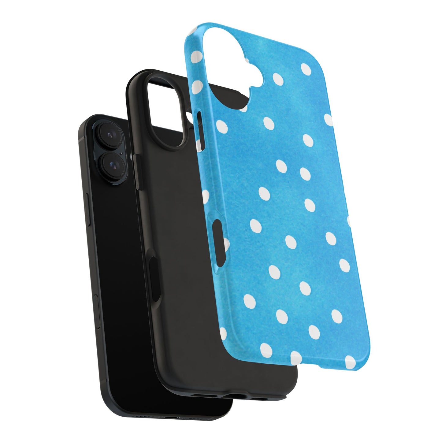 Plump Dots Turquoise Phone Case