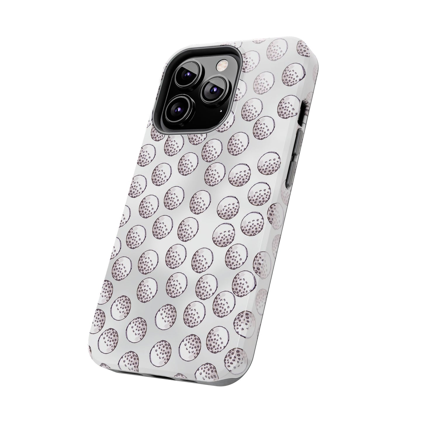 Ball Dots Gray Phone Case