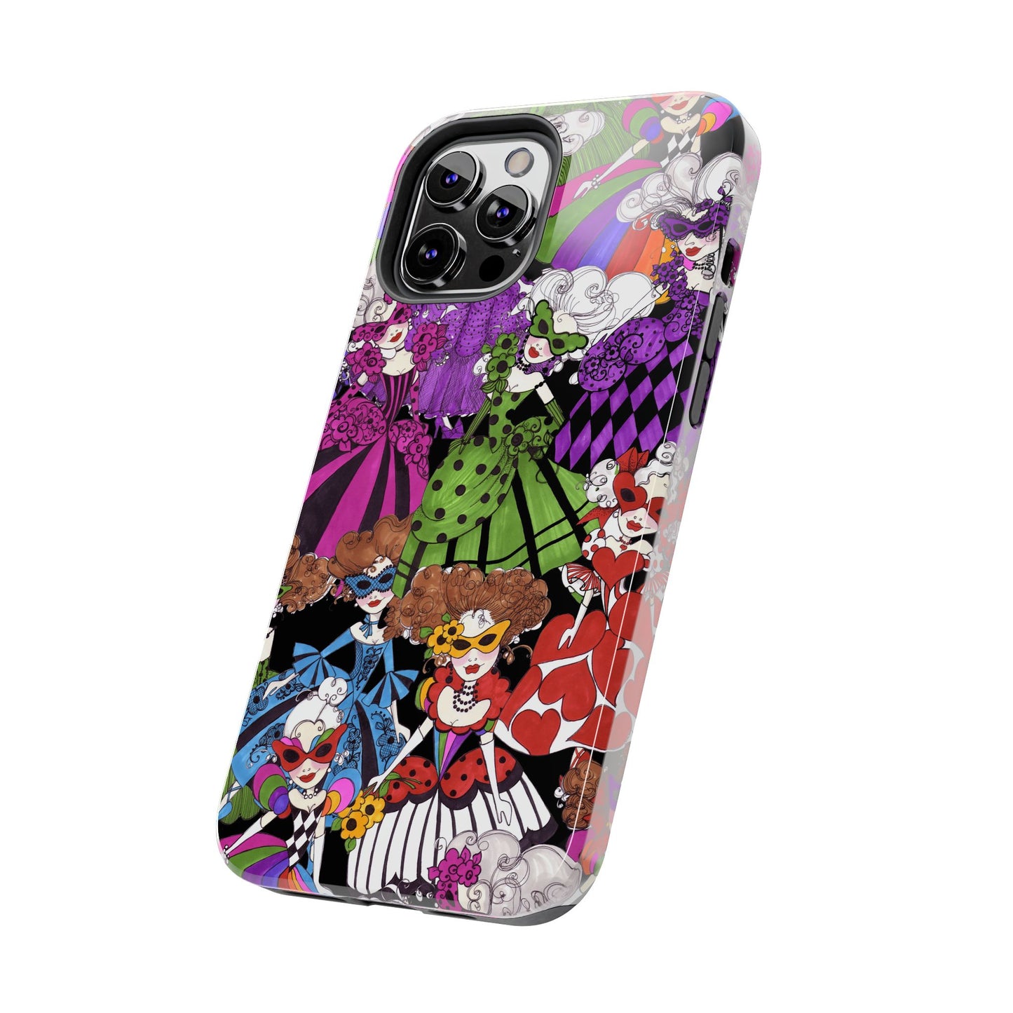 Crowded Dance Floor Black Phone Case