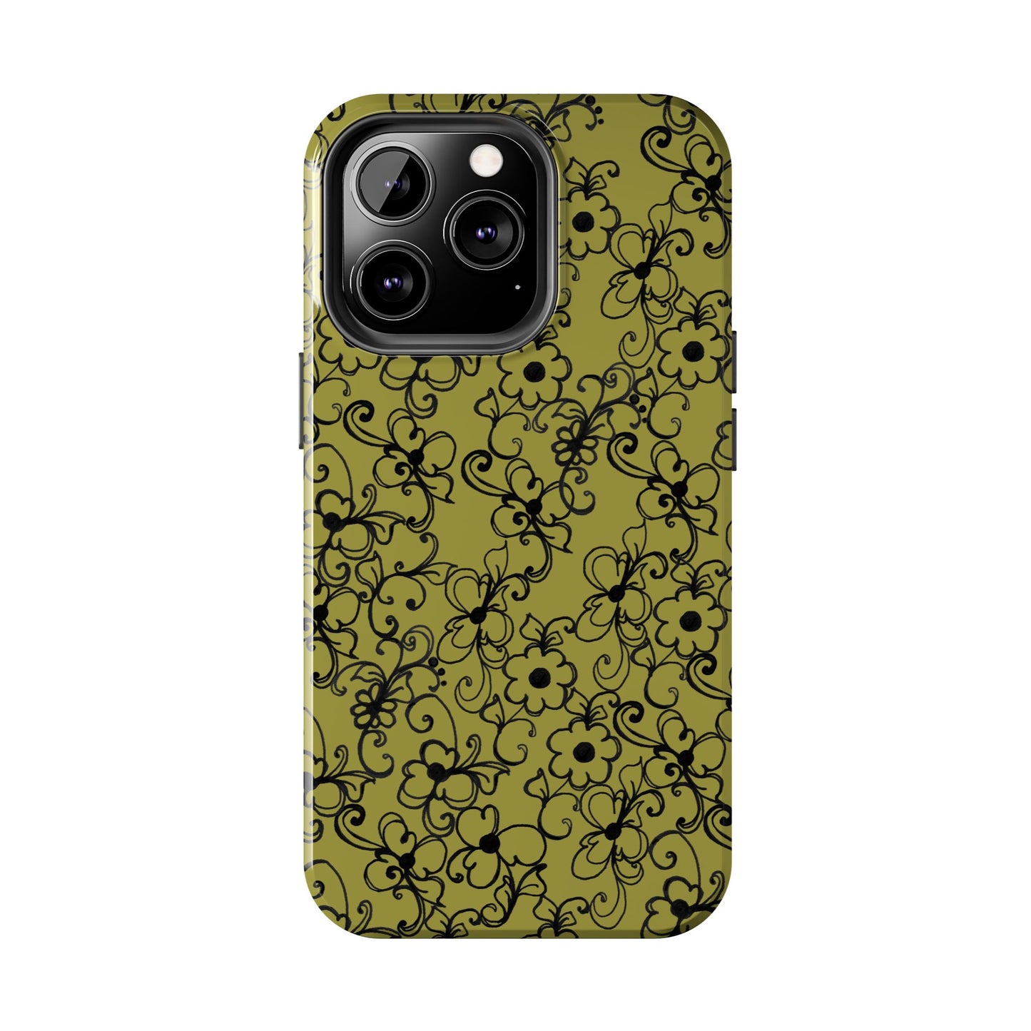 Daisy Jungle Green Phone Case