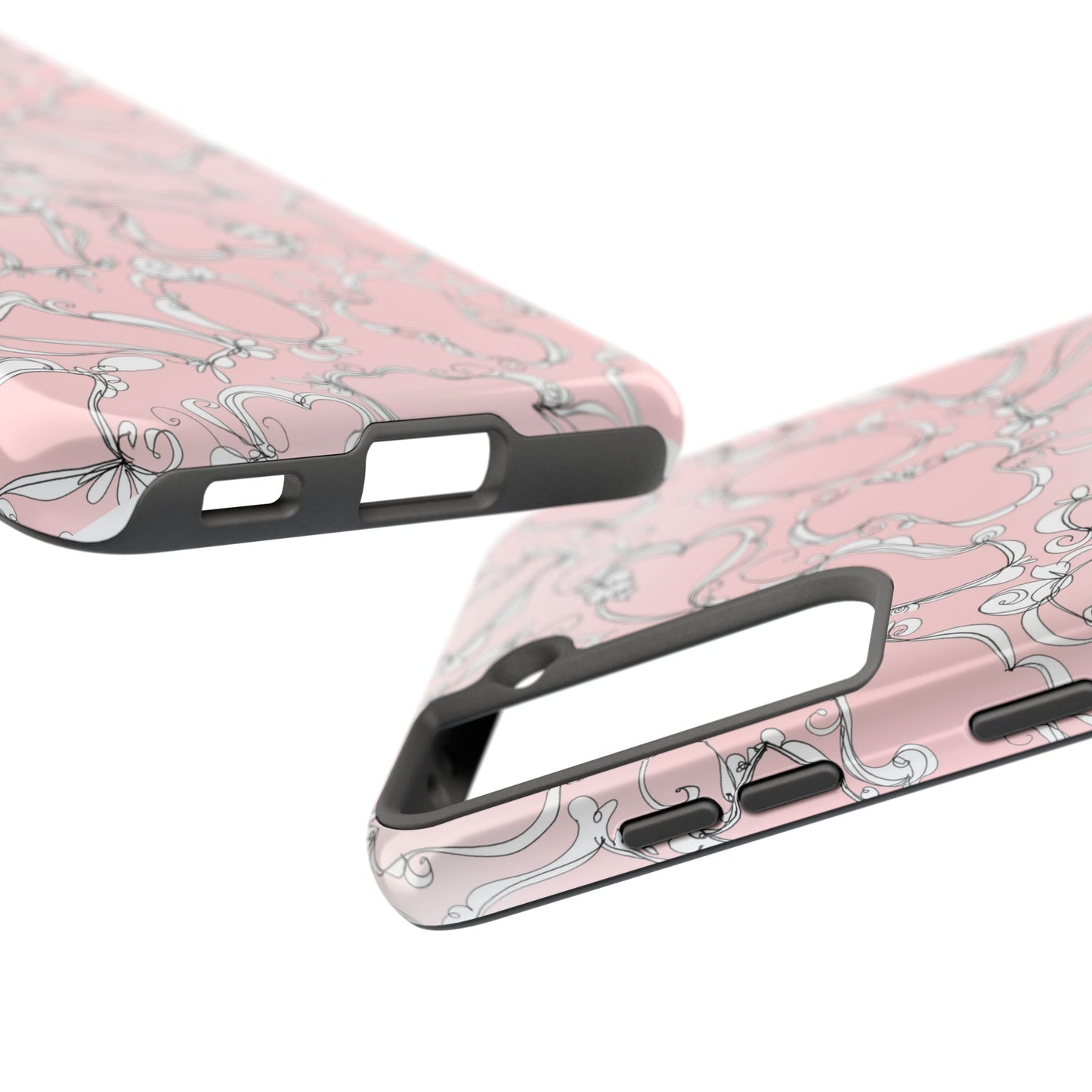 Fancy Frames Pink / White Phone Case