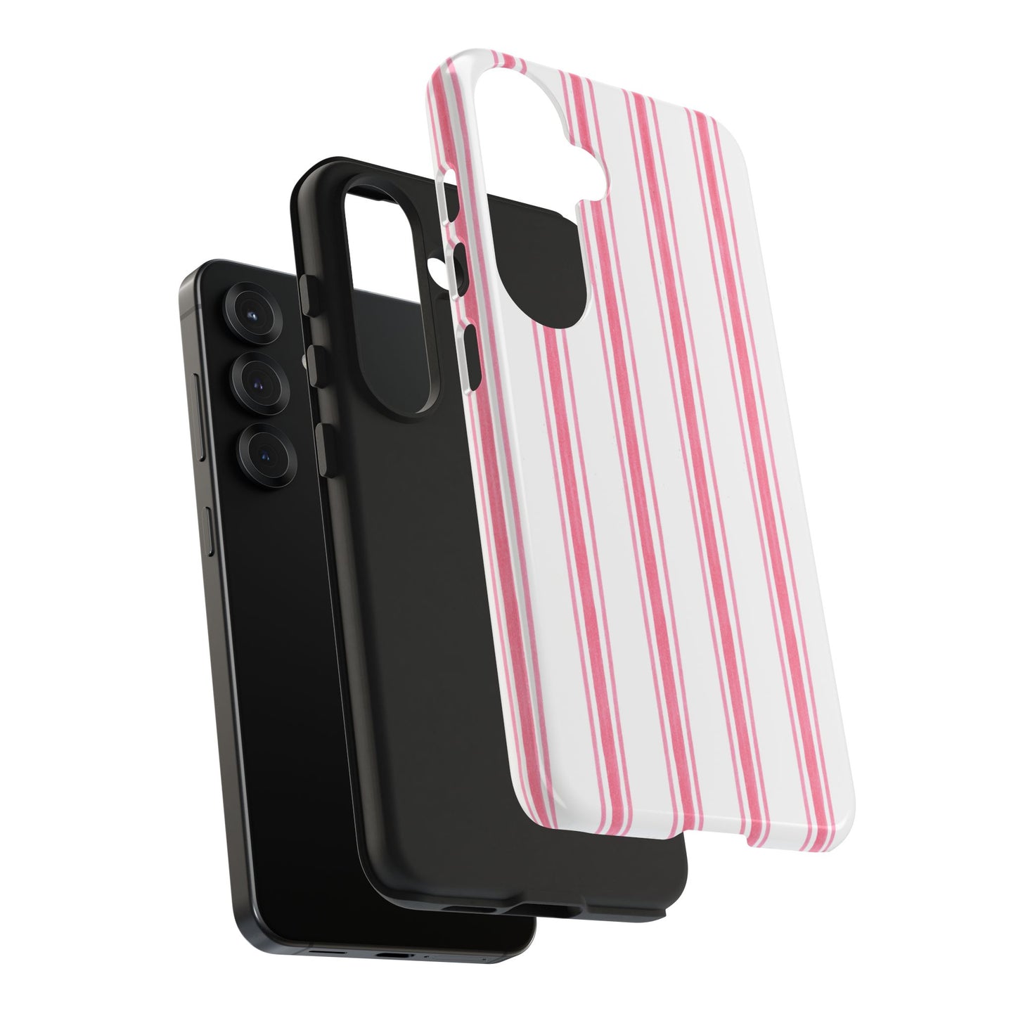 Awning Stripe Pink Phone Case