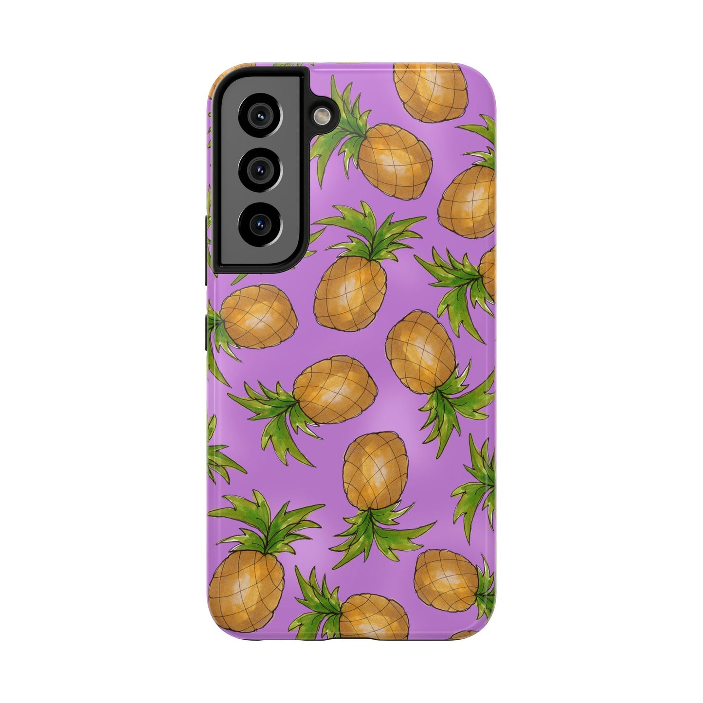 Pineapple Toss Lilac Phone Case
