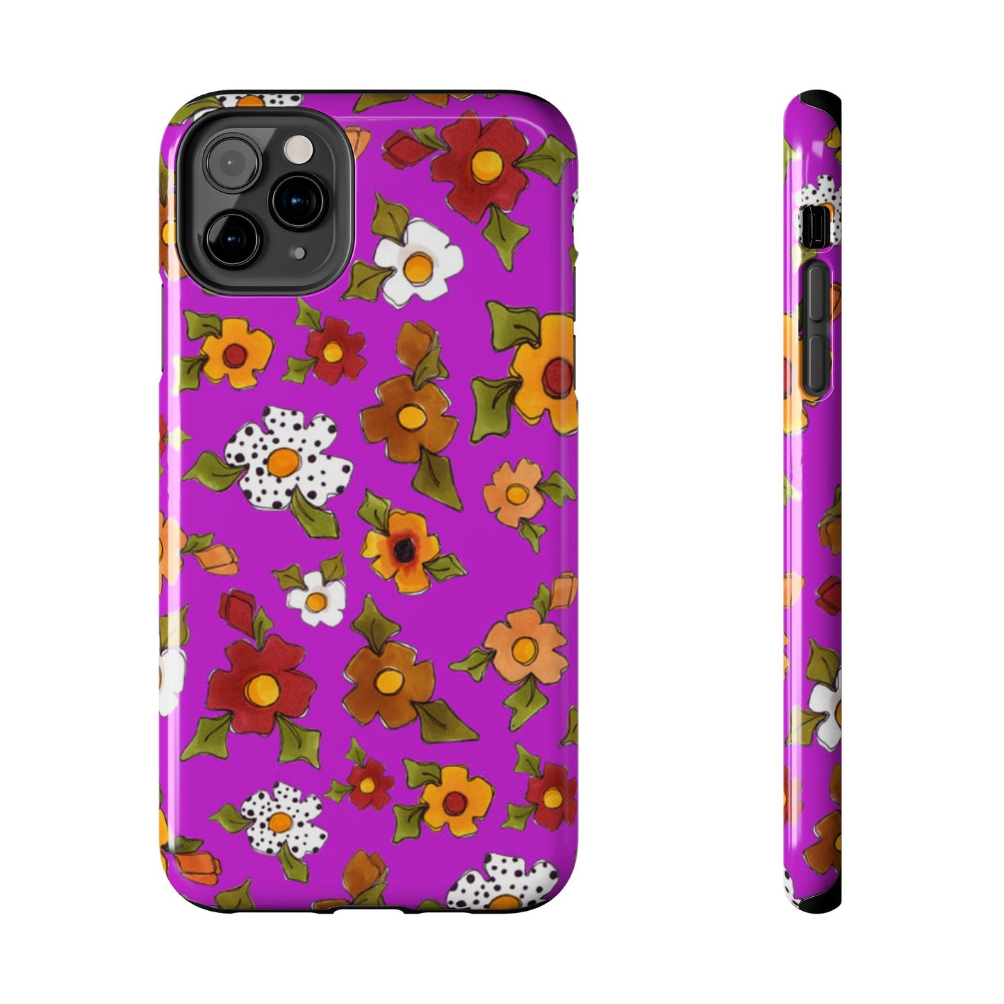 Spice Posie Magenta Phone Case