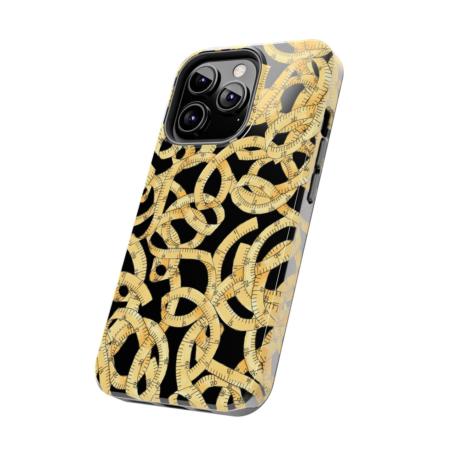 Tape Tangle Black Phone Case