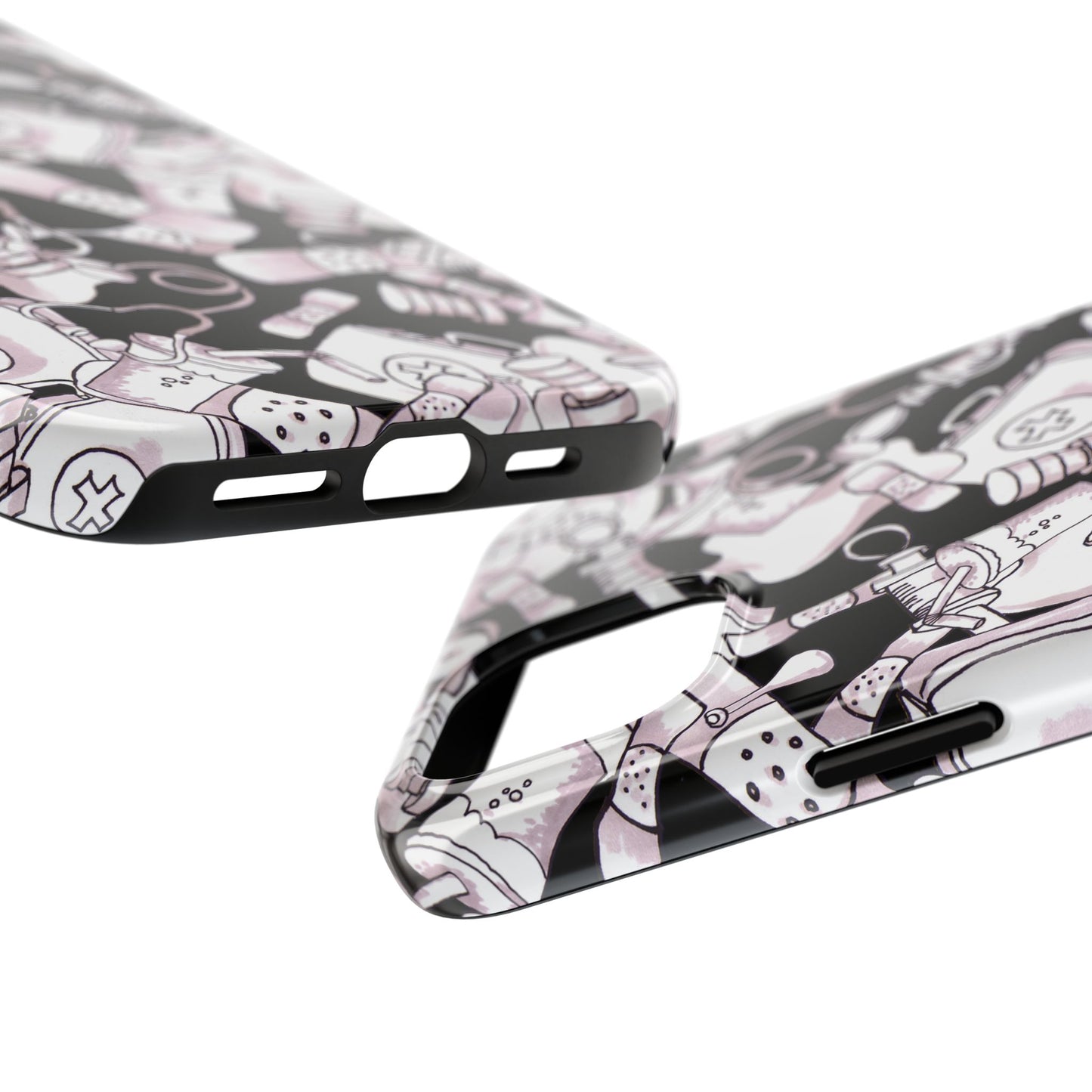 Med Stuff Black Phone Case