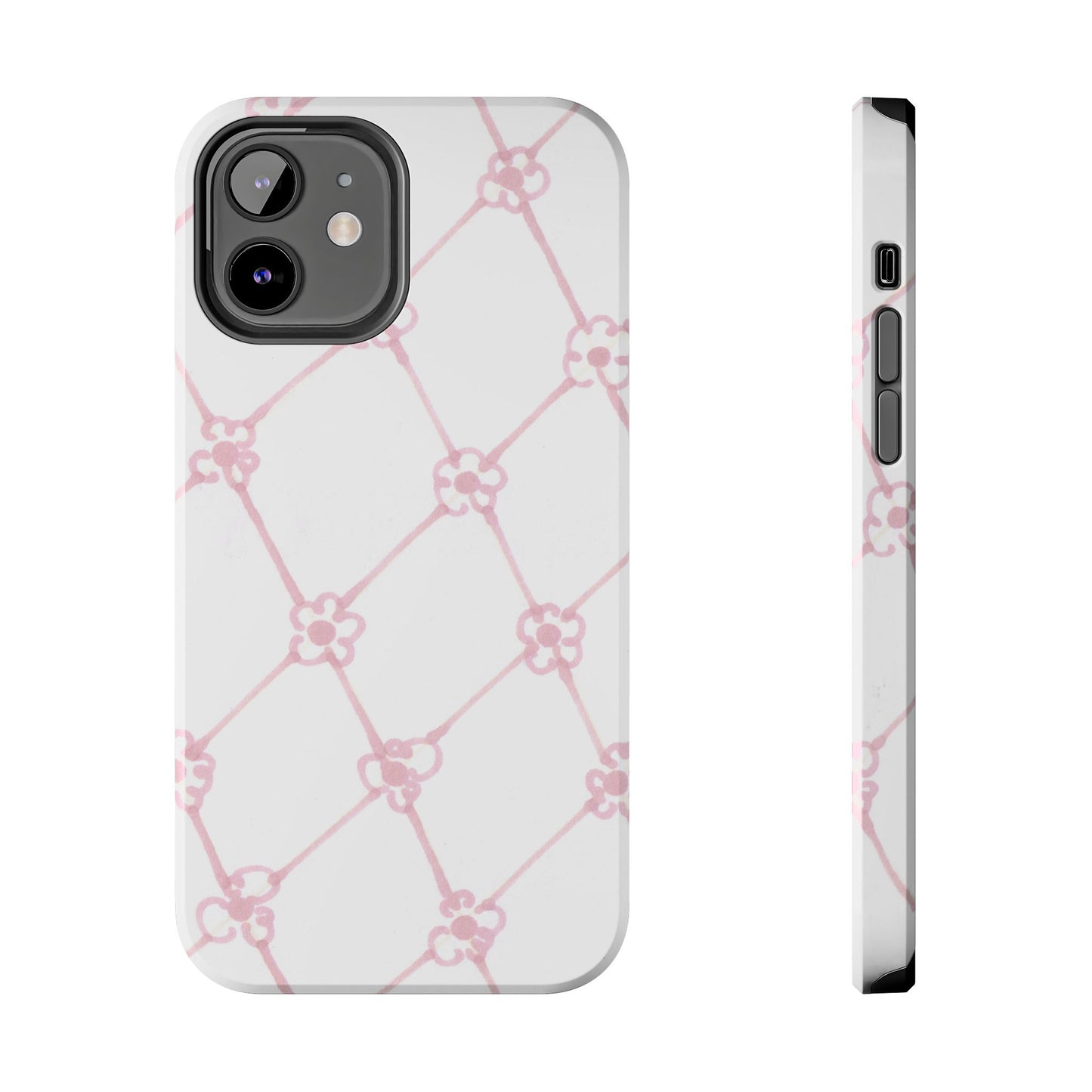 Flower Model Scroll Phone Case