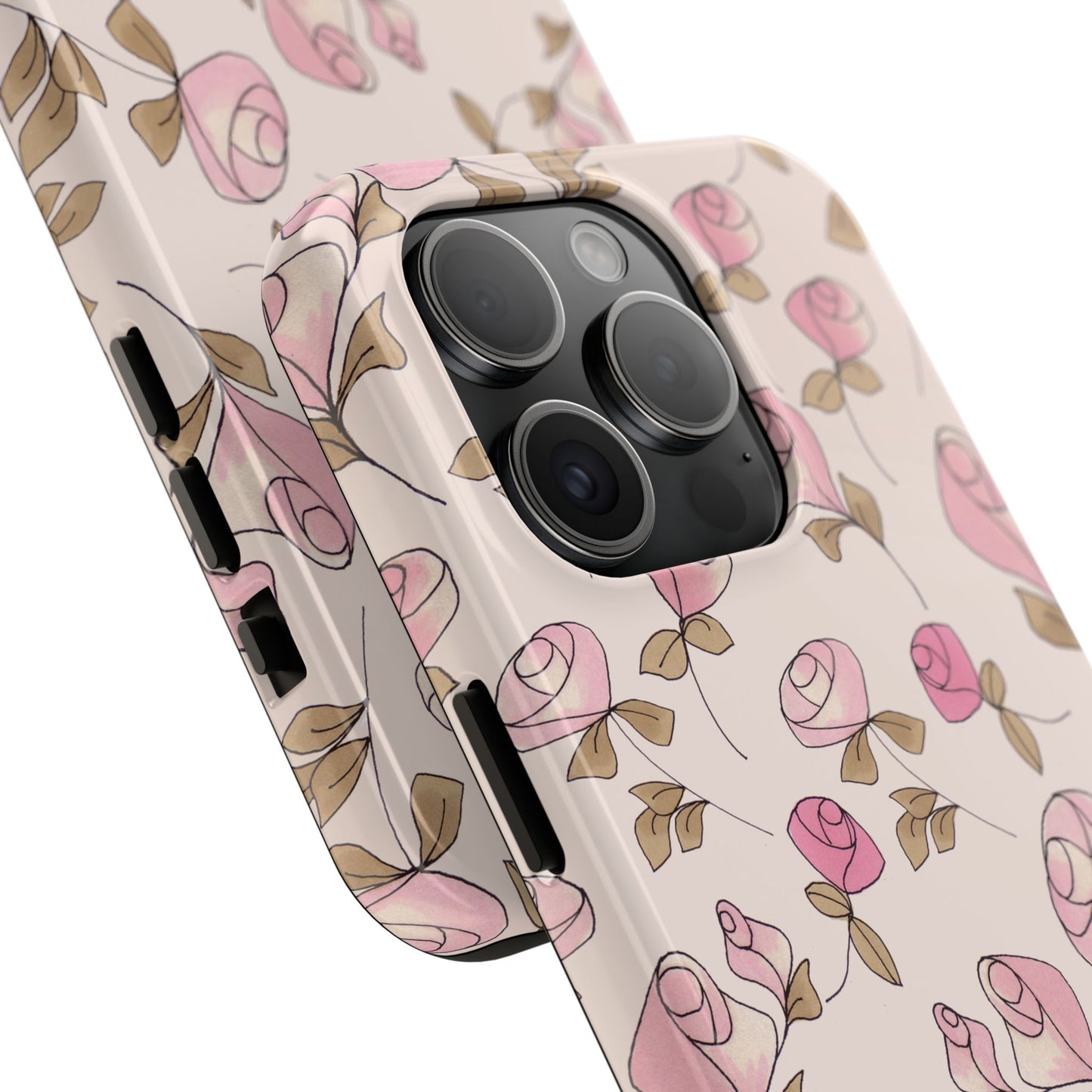 Simply Roses Vanilla Phone Case