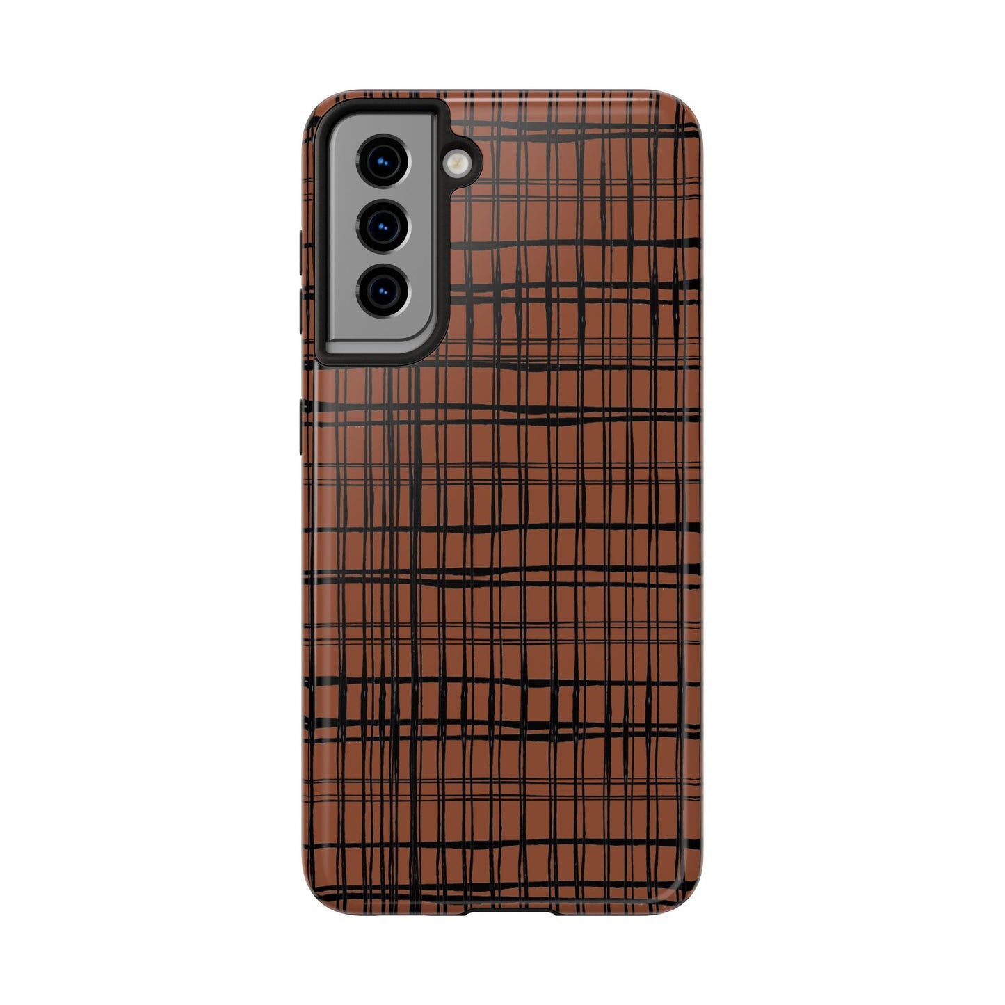 Doggie Fence Rust Phone Case