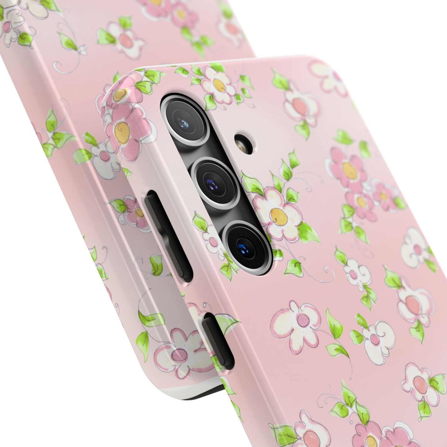 Precious Posies Pink Phone Case