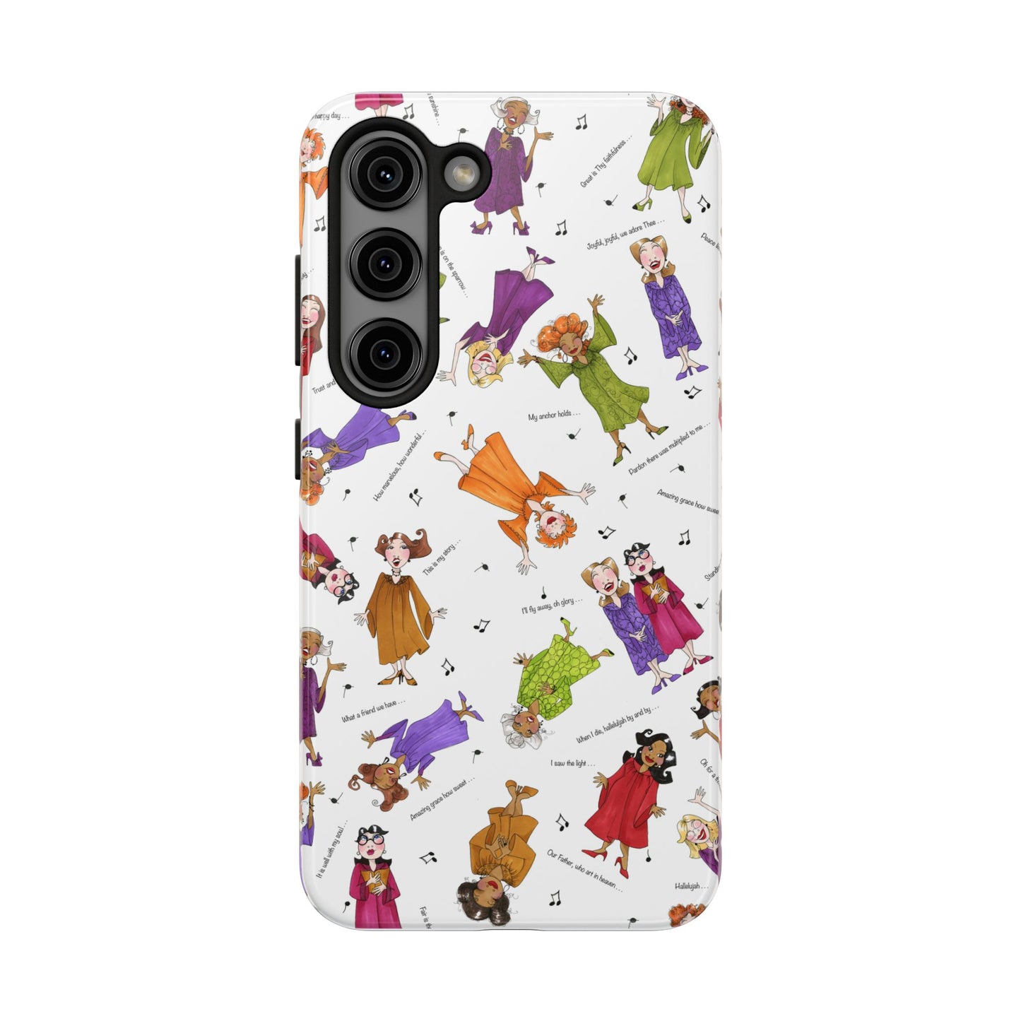 Sing it Sister White Phone Case