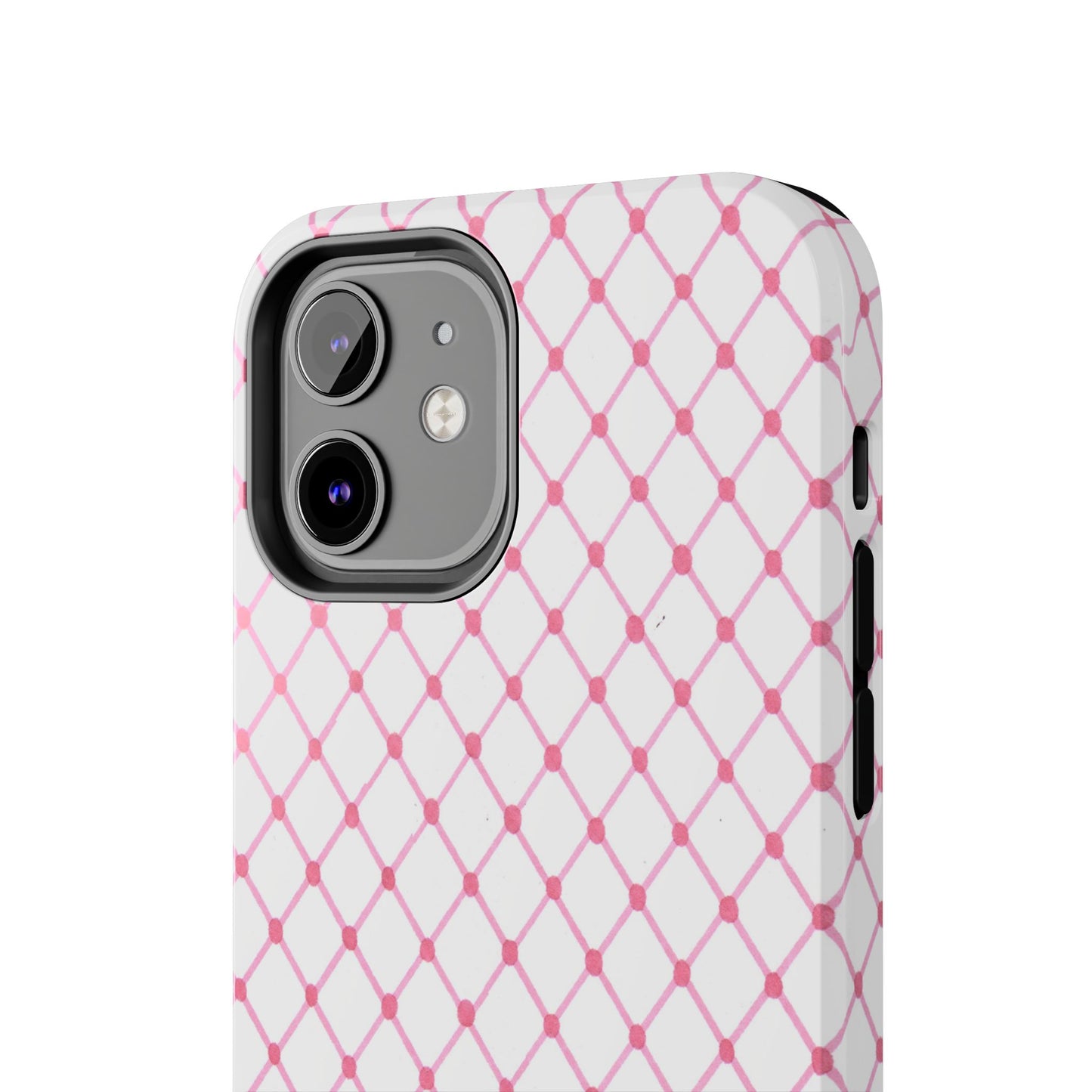 Diamond White / Pink Phone Case