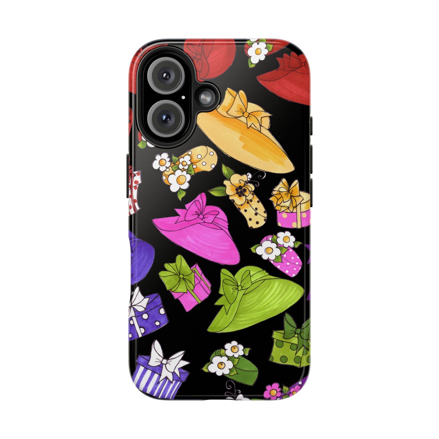 Accessories Tossed Black Phone Case