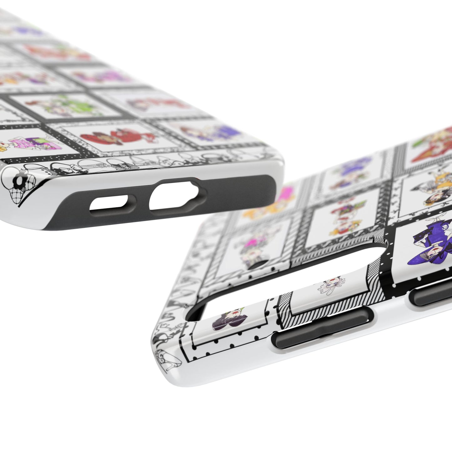 Gone Shopping White / Black Phone Case