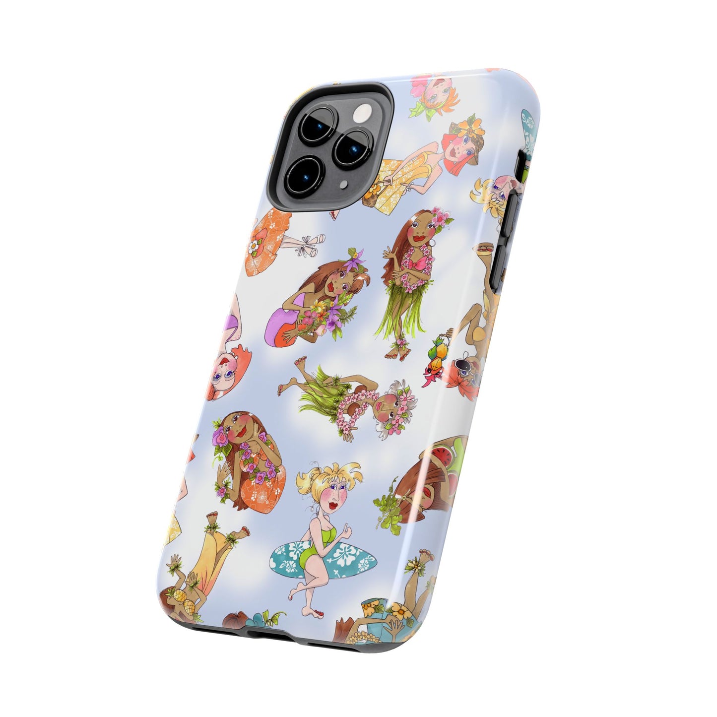 Island Toss Blue Sky Phone Case