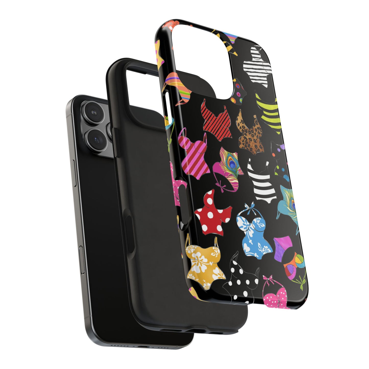 Assorted Suits Black Phone Case