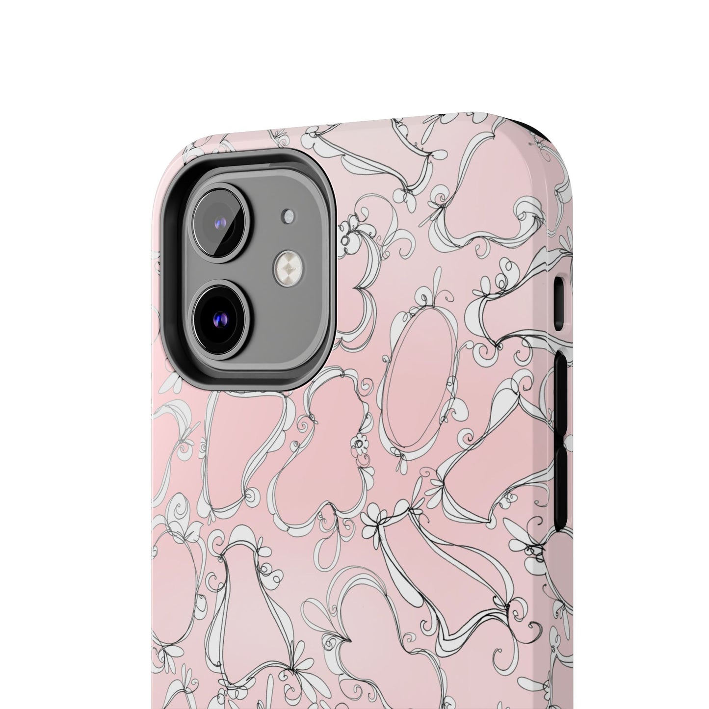 Fancy Frames Pink / White Phone Case