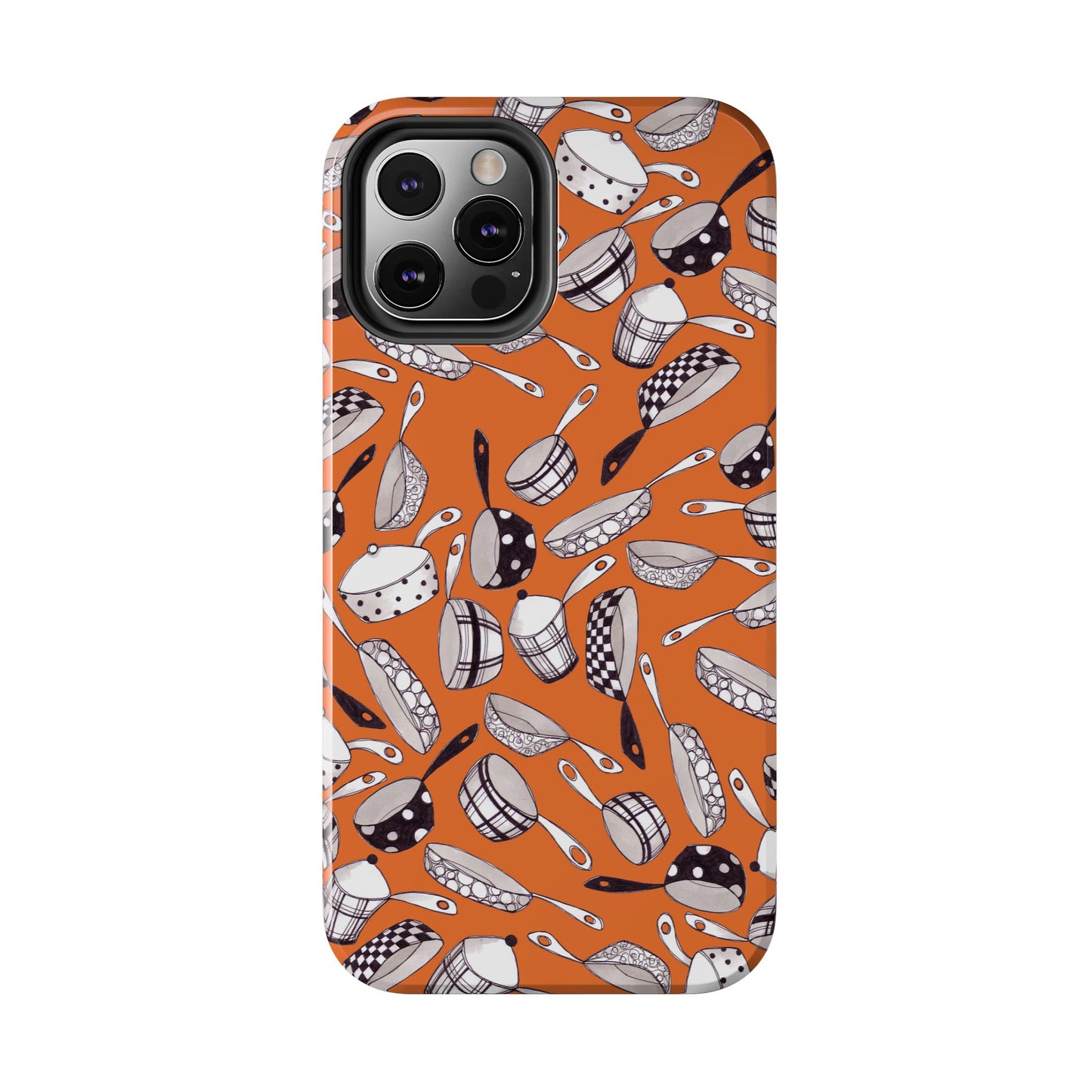 Pots & Pans Flyin' Orange Phone Case