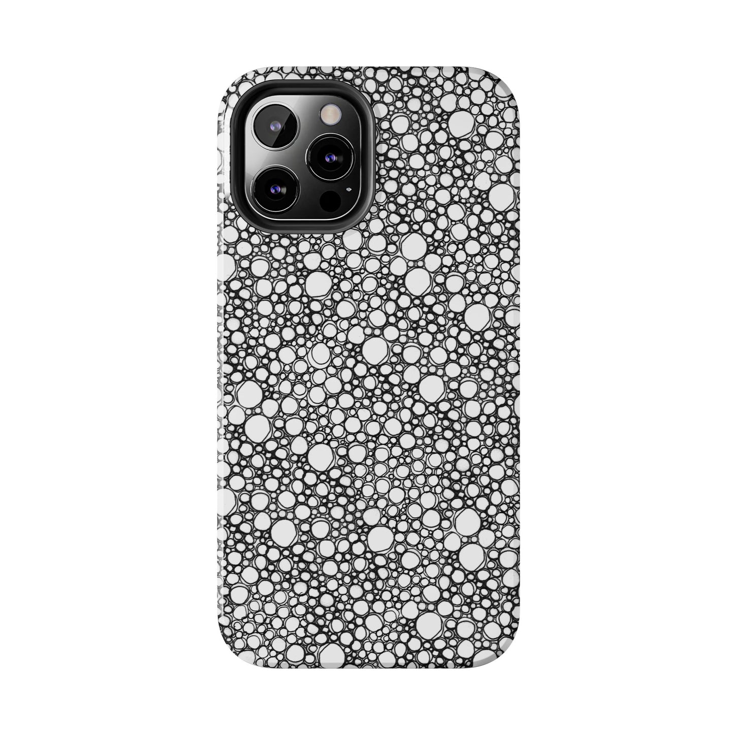 Air Bubbles Black Phone Case