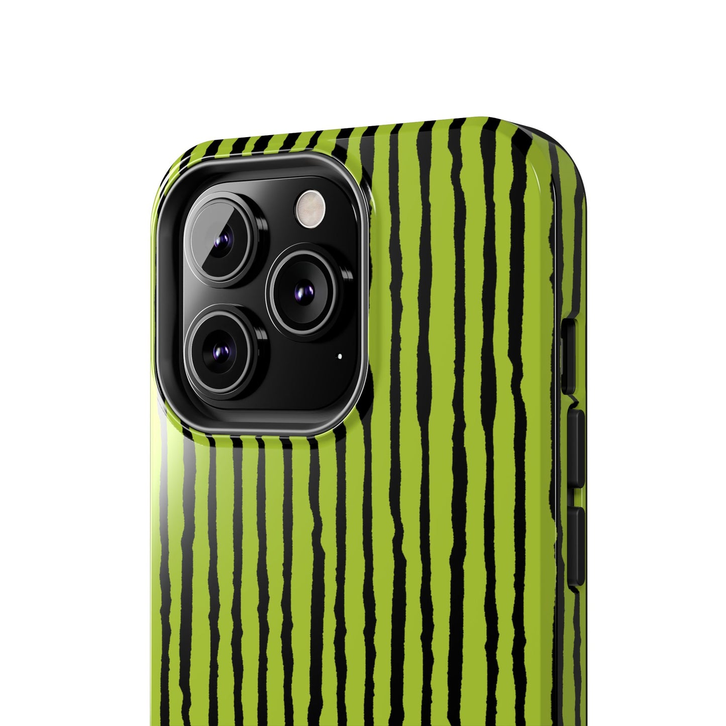 Sorta Stripe Green / Black Phone Case