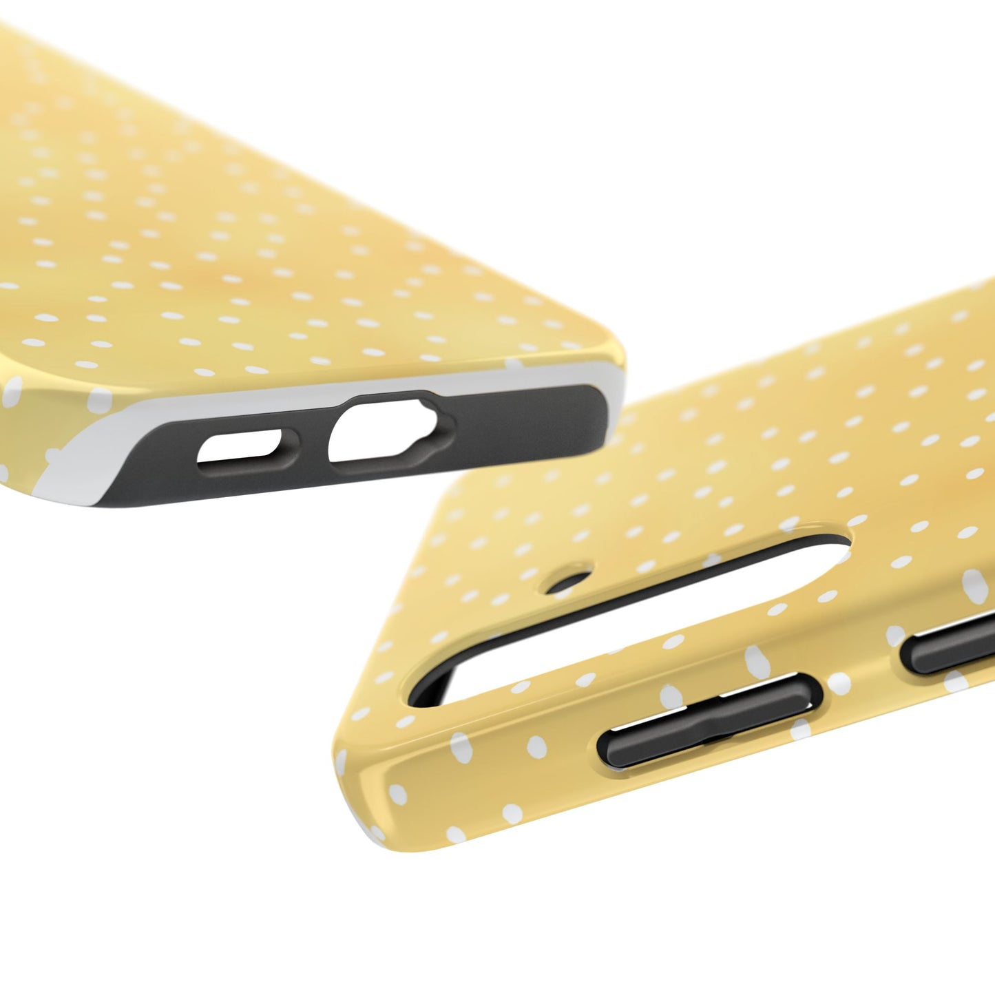 Dinky Dots Sunshine / White Phone Case