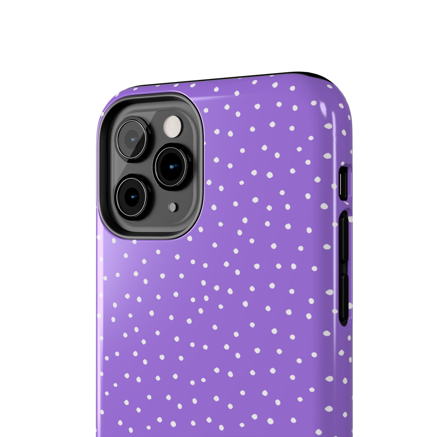 Dinky Dots Lilac / White Phone Case