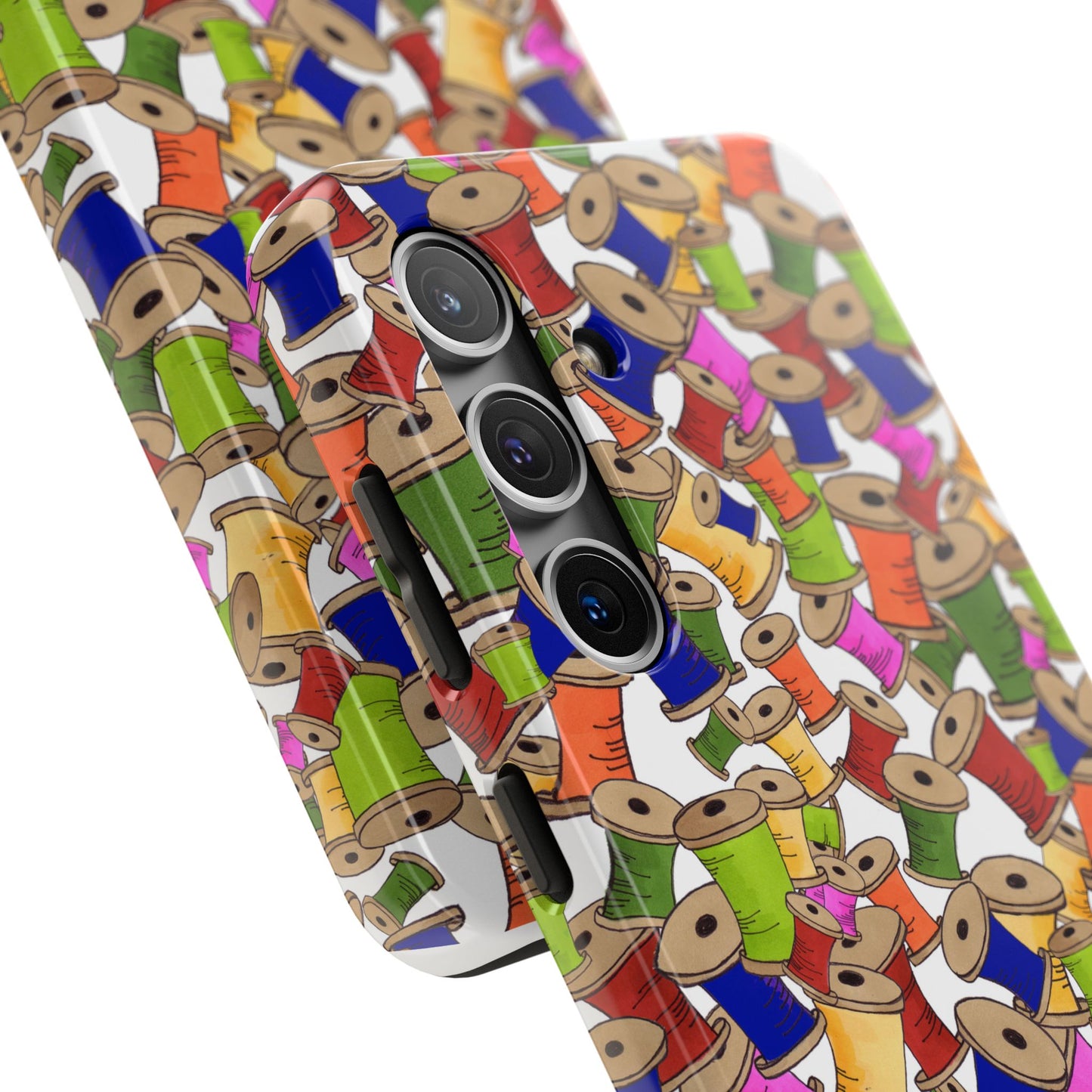 Spoolopoly White Phone Case