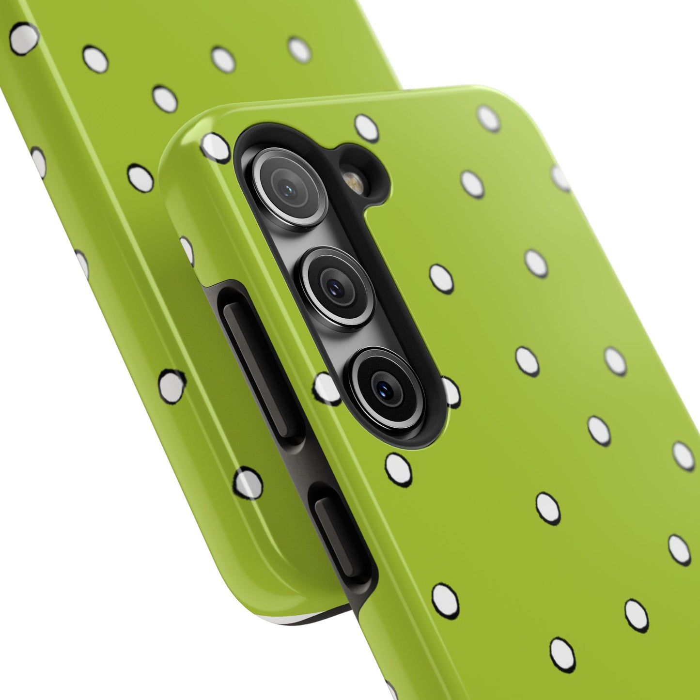 Lime Dots Phone Case