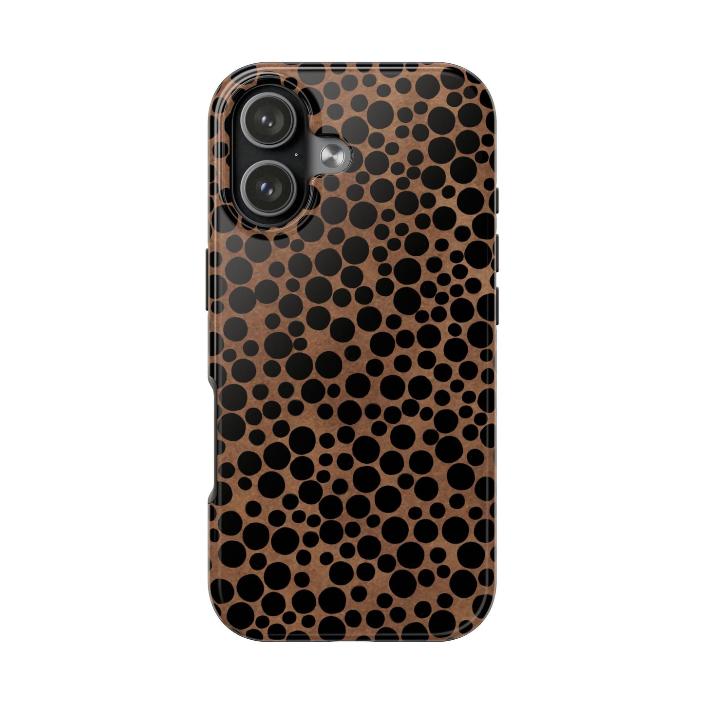 Felt Dots Caramel Phone Case