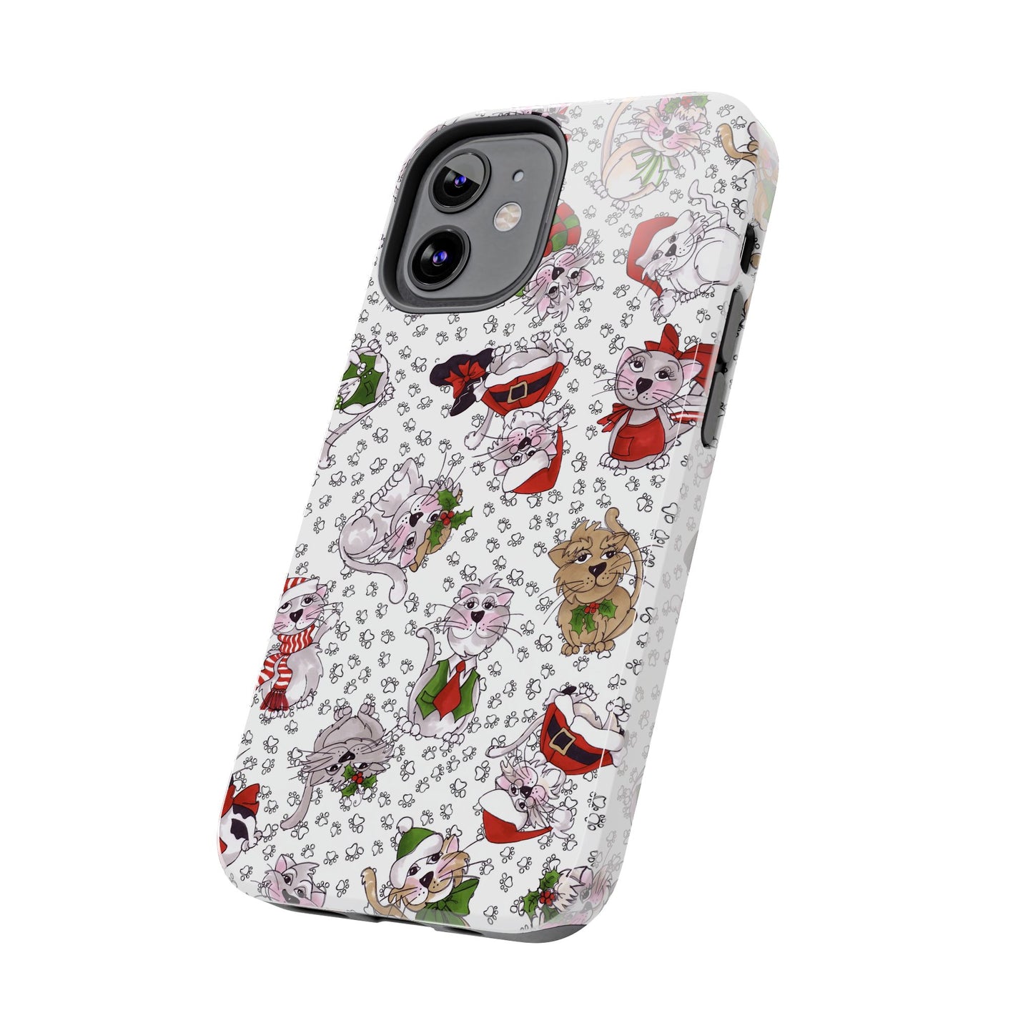 Kitty Blizzard White Phone Case