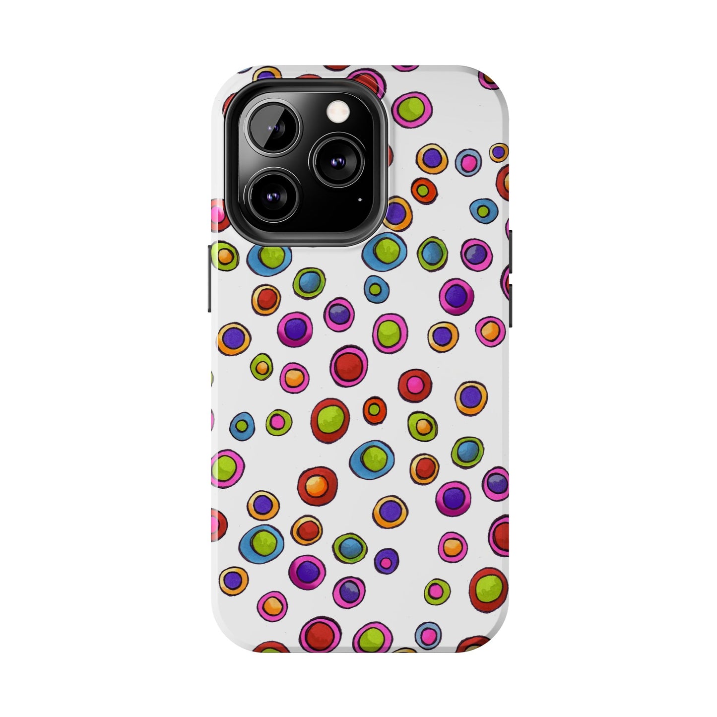 Dopey Dots White Phone Case