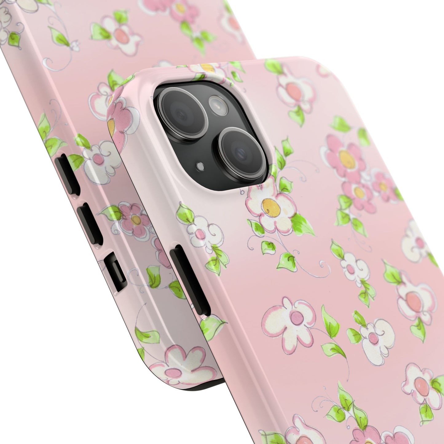 Precious Posies Pink Phone Case