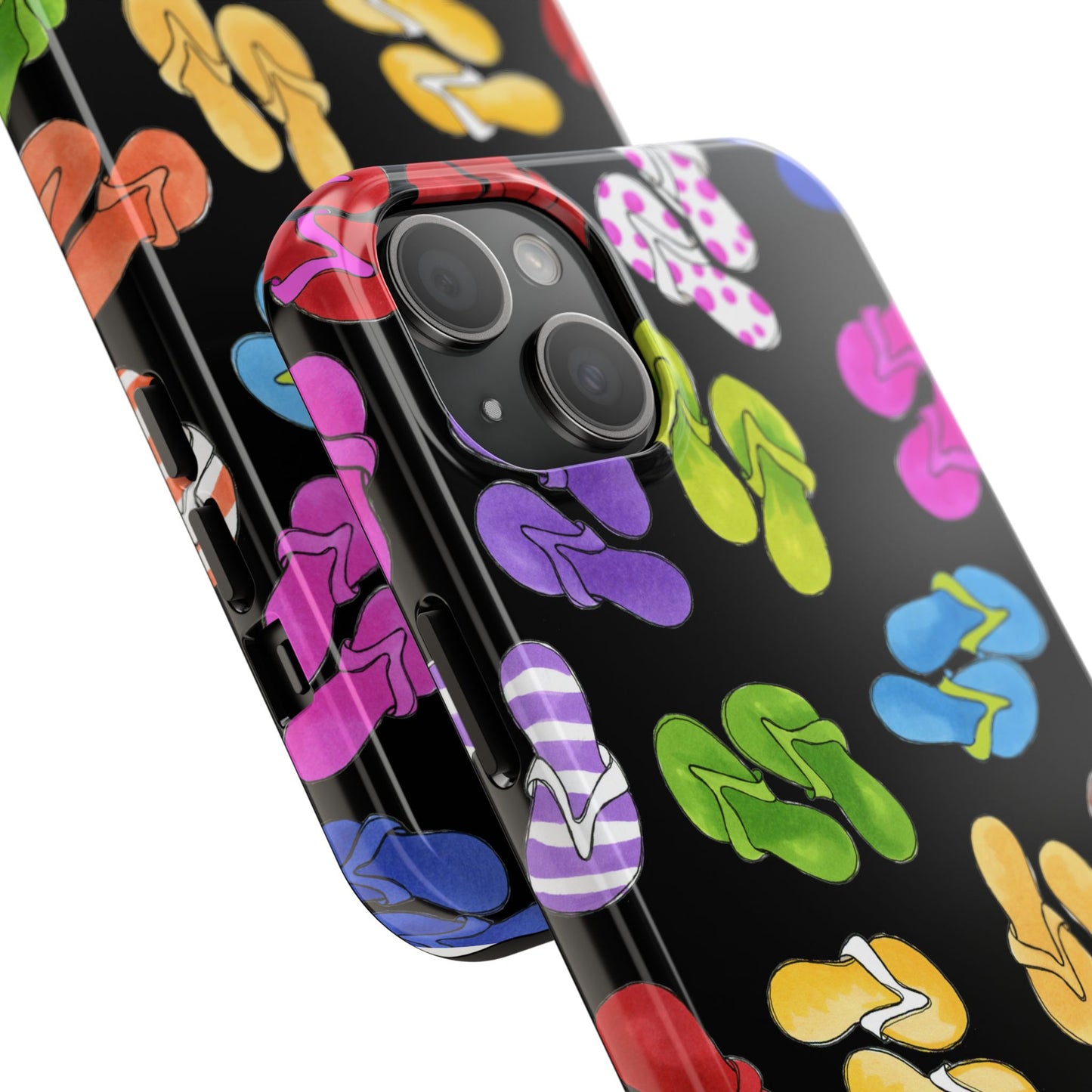 Fun Flops Black Phone Case