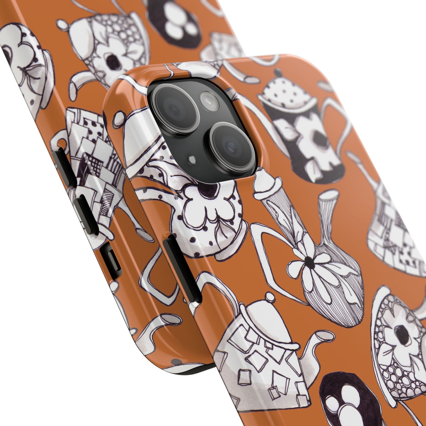 Fancy Pots Bronze Phone Case