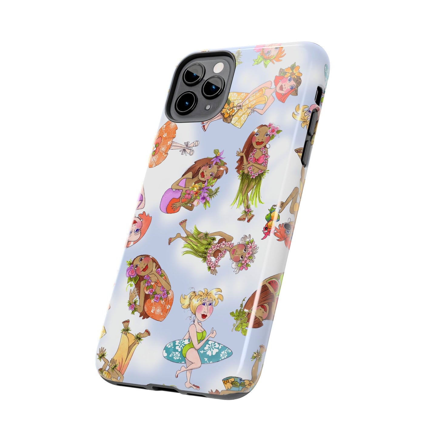Island Toss Blue Sky Phone Case