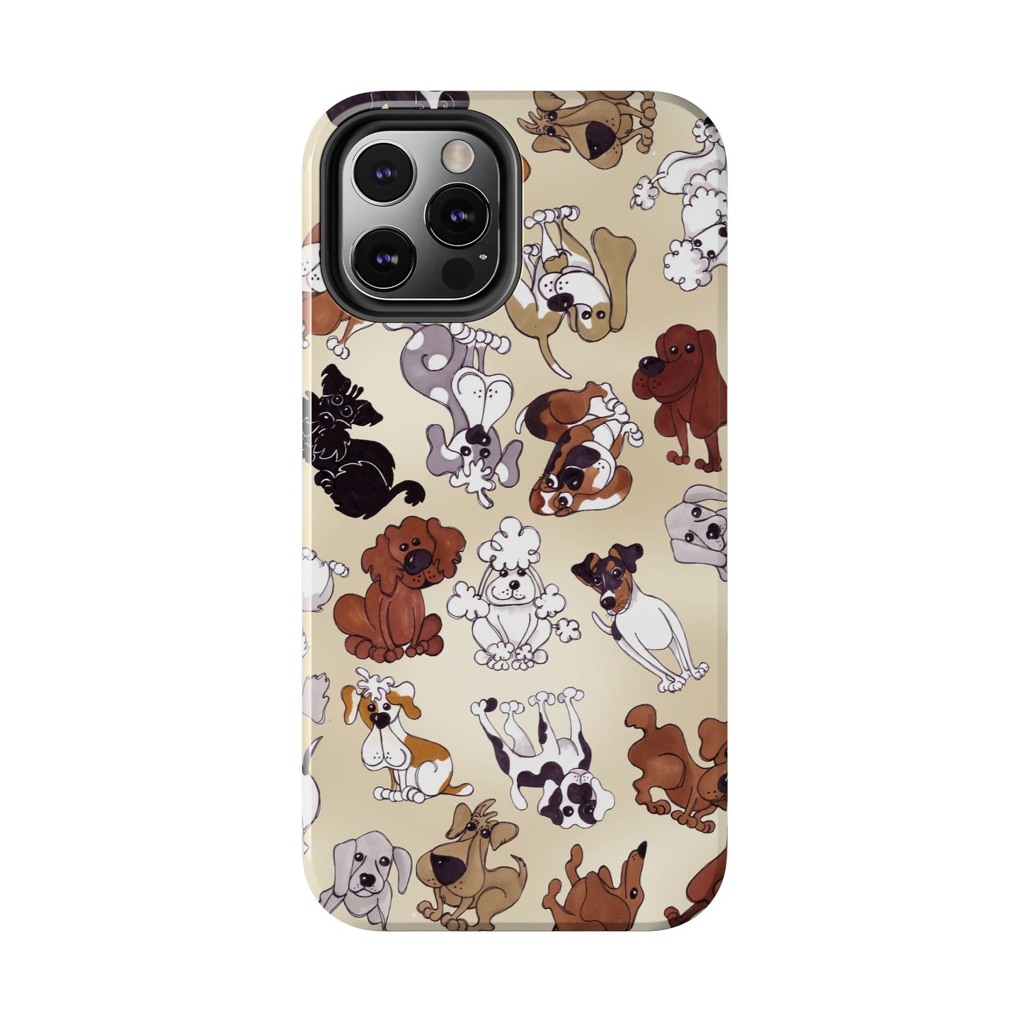 Tossed Doggies Bone Phone Case