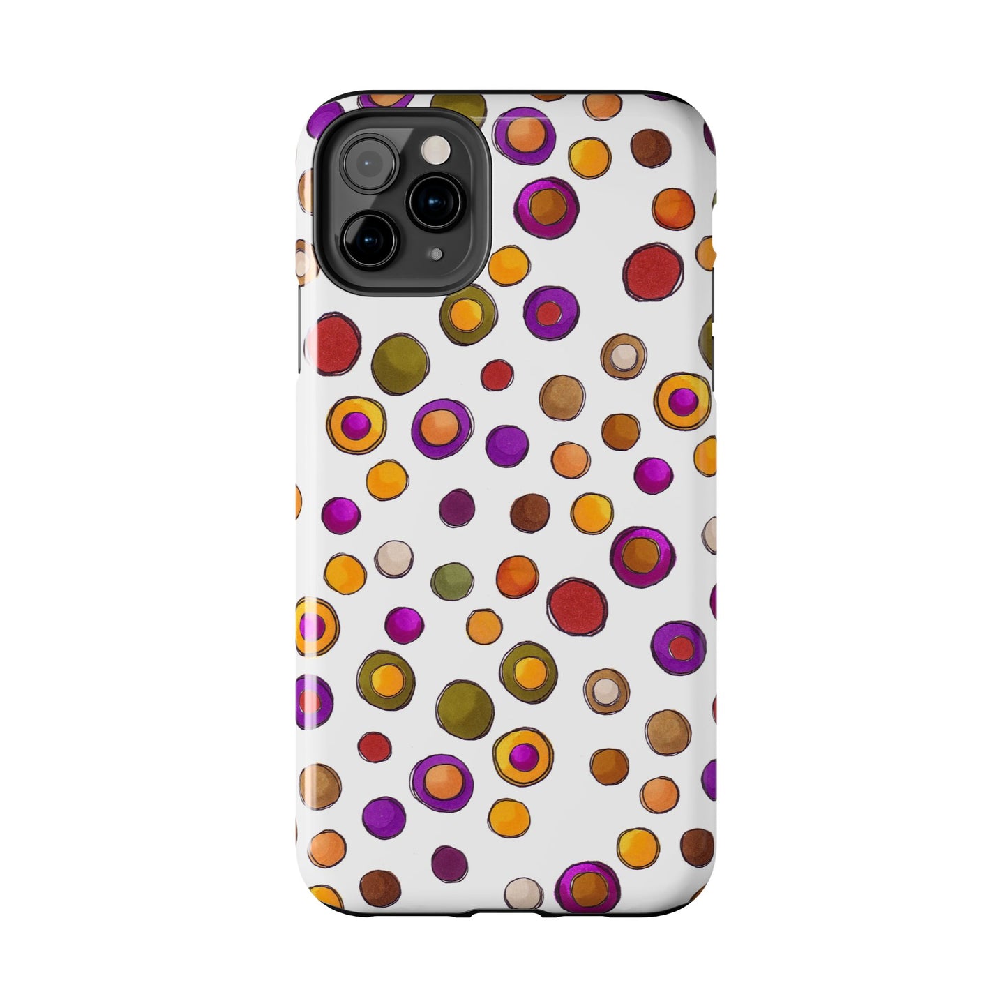 Sesame Dot White Phone Case