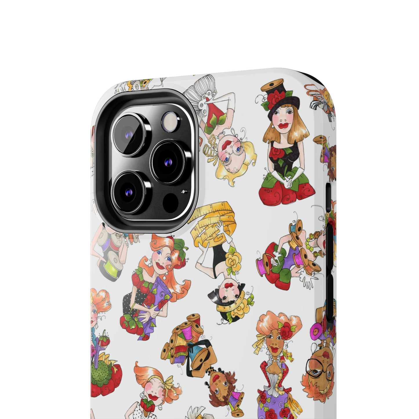 Curious Toss White Phone Case